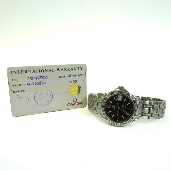 Polished OMEGA Seamaster 200M Omegamatic Auto Quartz Mens Watch 2514.50 BF553385 - Picture 6 of 9